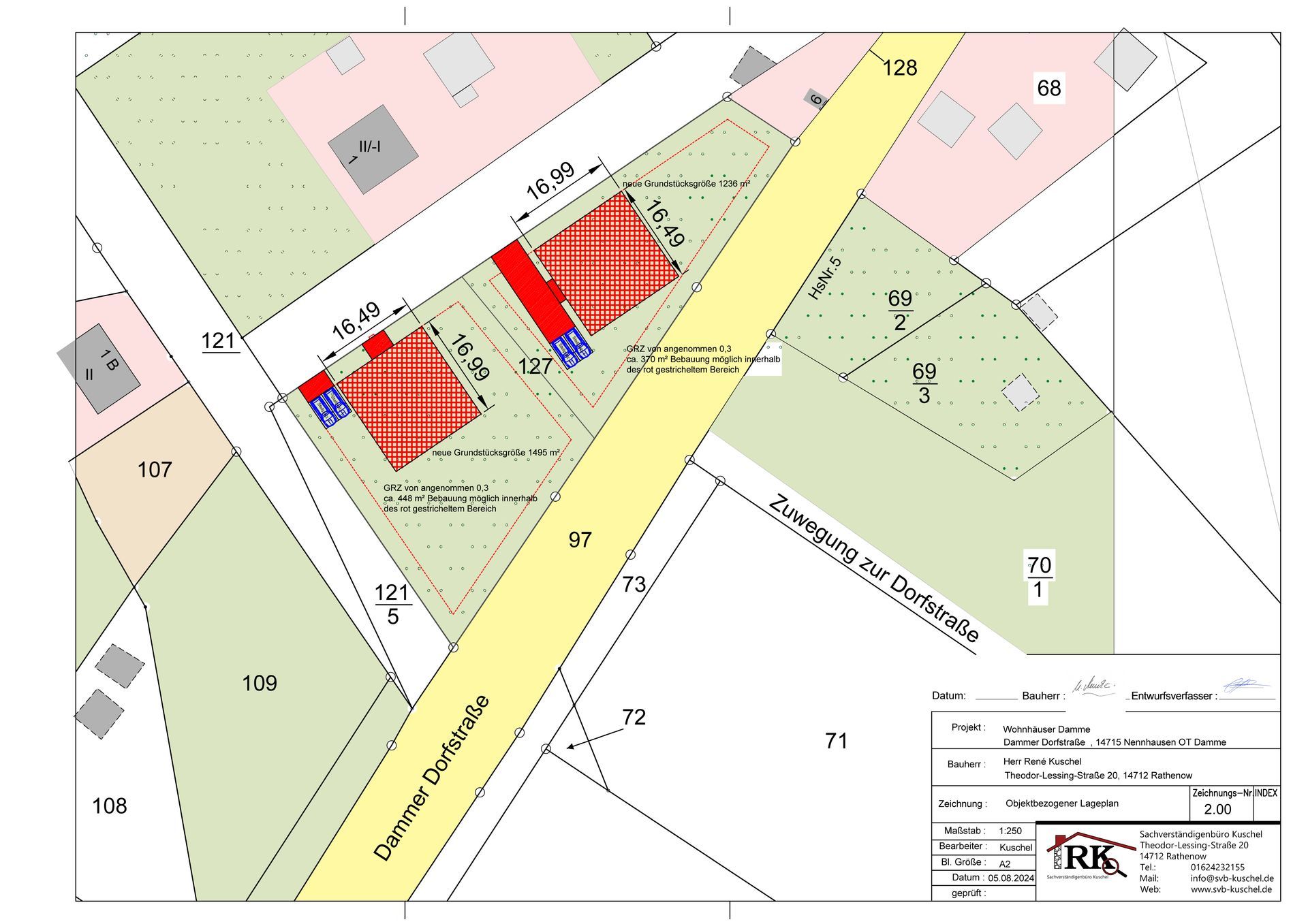 Grundstück, Damme, Baugrundstück