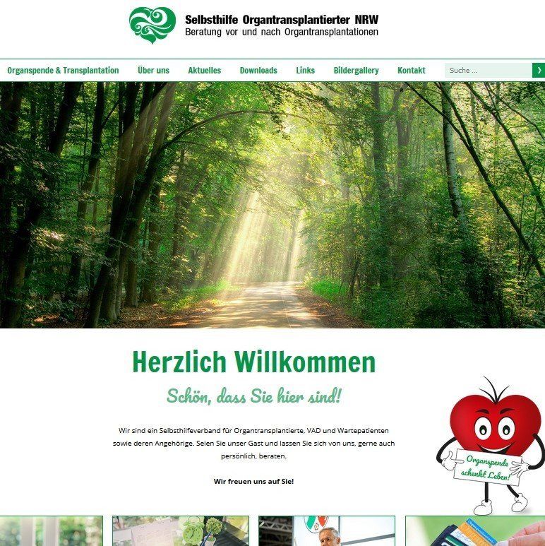 selbsthilfe-organtransplantierter-nrw.de Selbsthilfe Organtransplantierter NRW. Mit bester Empfehlung der fotogalerie⁴ von Gunar Matzick.