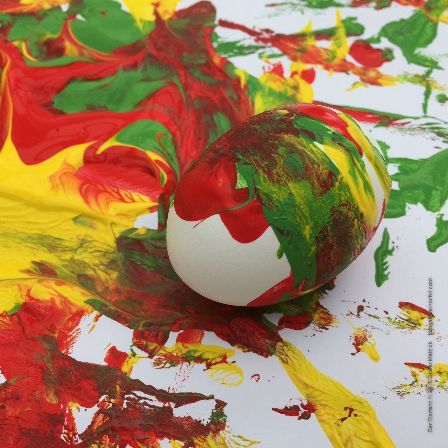 Vor, zürck, seitwärts - der Eiertanz.