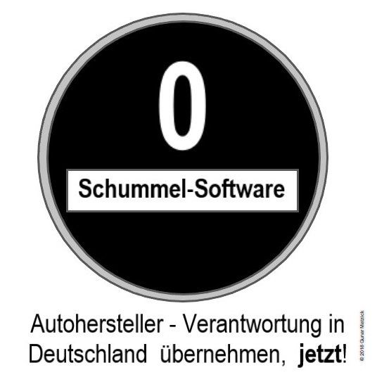 Der Skandal. Der Skandal. Bevor wir über neue blaue Feinstaubplaketten nachdenken, sollten wir den Autoherstellern eine ganz besondere, eigene Plakette verleihen. Daran erinnern, welches finanzielle Leid sie vielen Menschen im Lande bescheren/bescheren werden. Übernehmen Sie endlich auch hier Ihre Verantwortung!