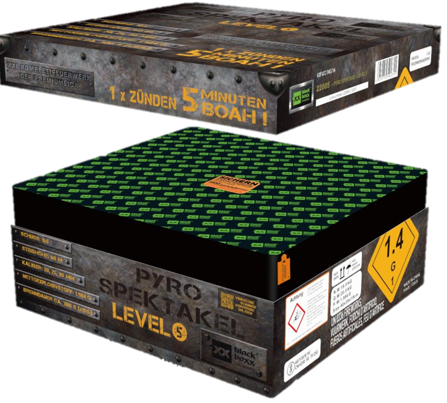 Blackboxx Pyro Spektakel Level 5