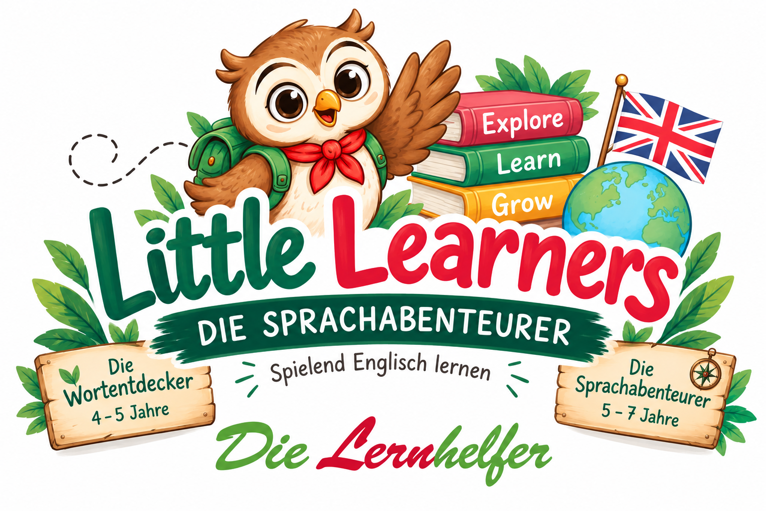 Little Learners – Englisch-Sprachkurse für Kinder von 4 bis 7 Jahren bei Die Lernhelfer