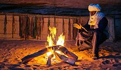 Feldskorpion im Wadi Finan, Jordanien