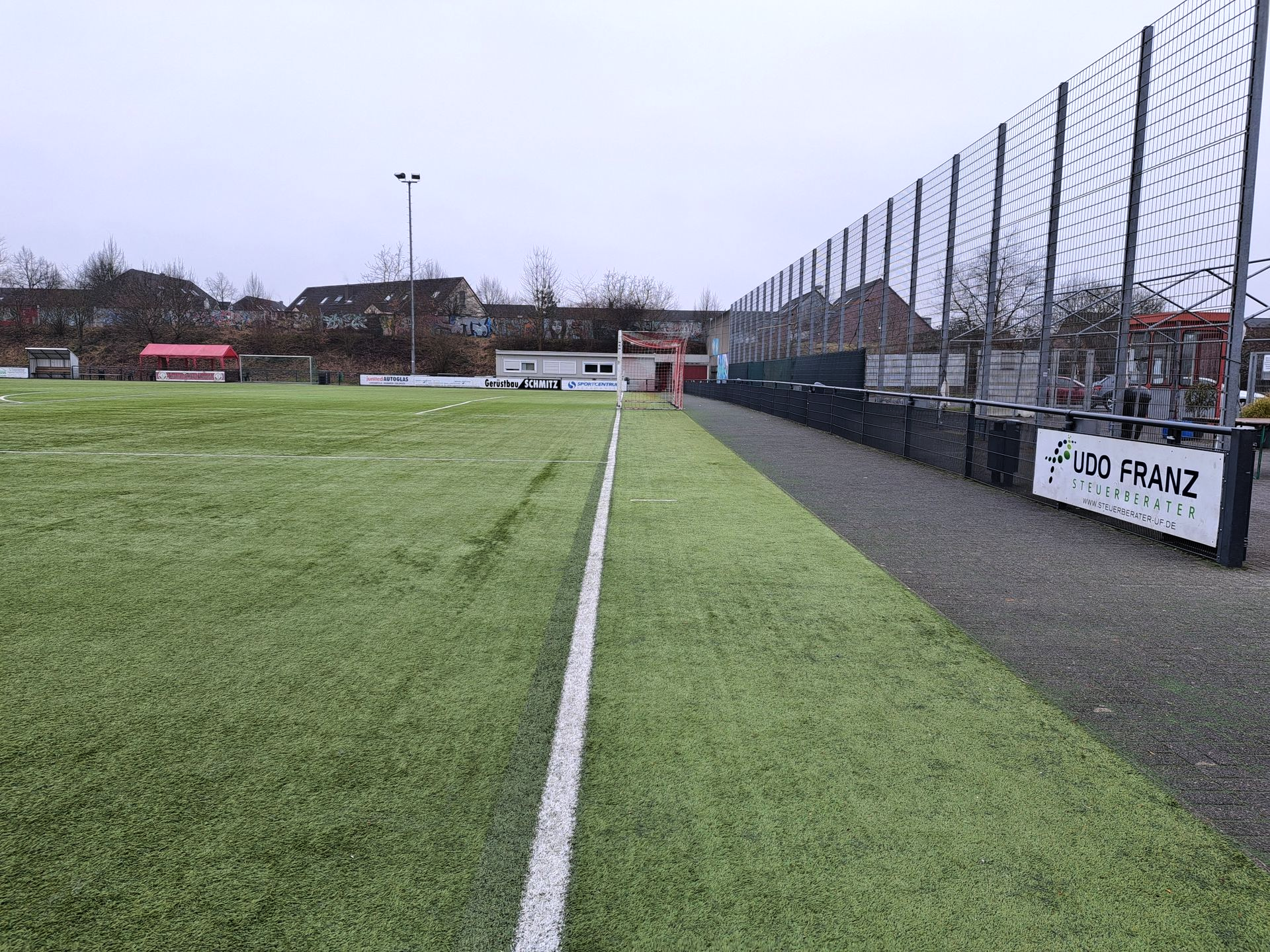 Altbelag vor dem Belagswechsel