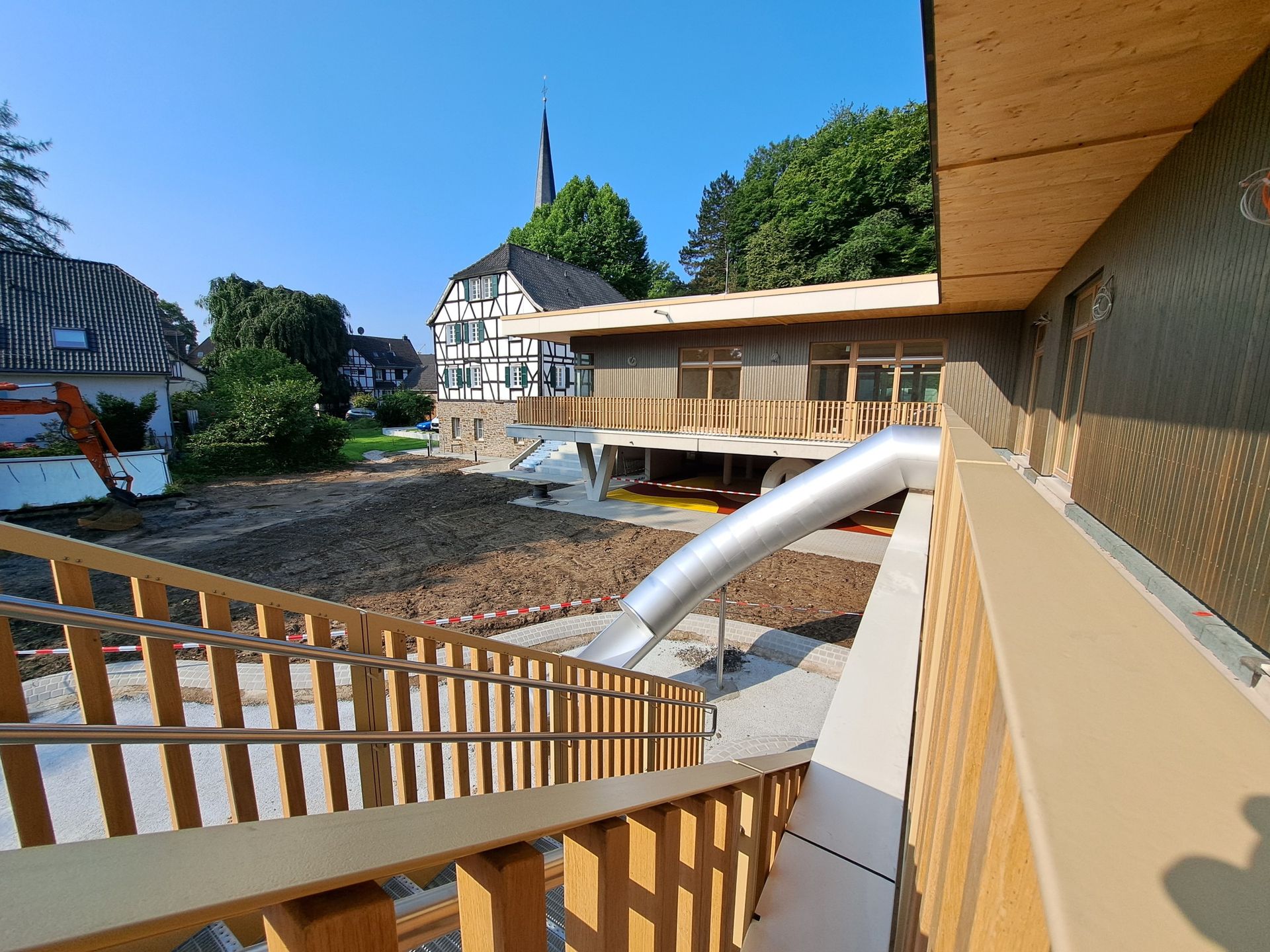 :: 2025.07 :: KiTa Volberg kurz vor Fertigstellung :: 2025.07 :: KiTa Volberg kurz vor Fertigstellung