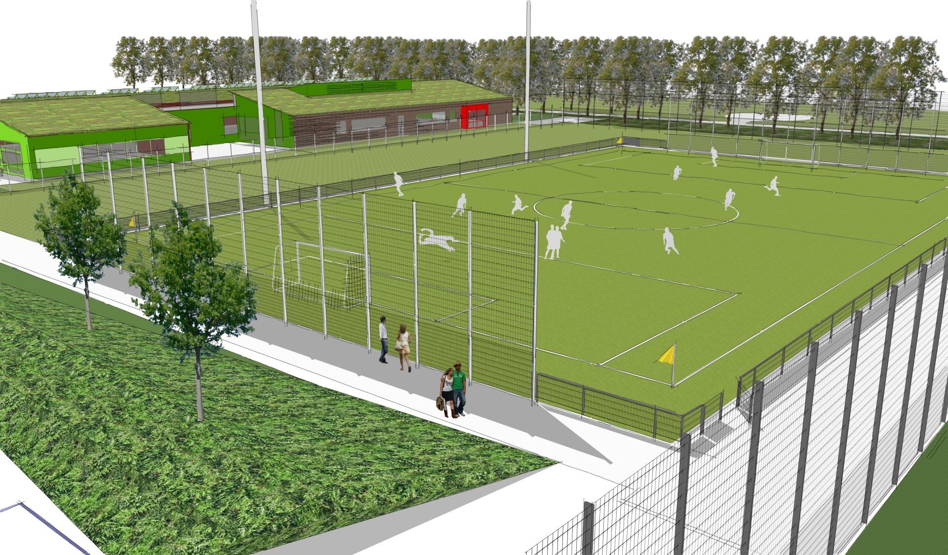 :: 2018.03 :: Dreikönigsgymnasium Köln :: 2018.02 :: Neubau Kleinspielfeld Sportanlage Jahnstadion