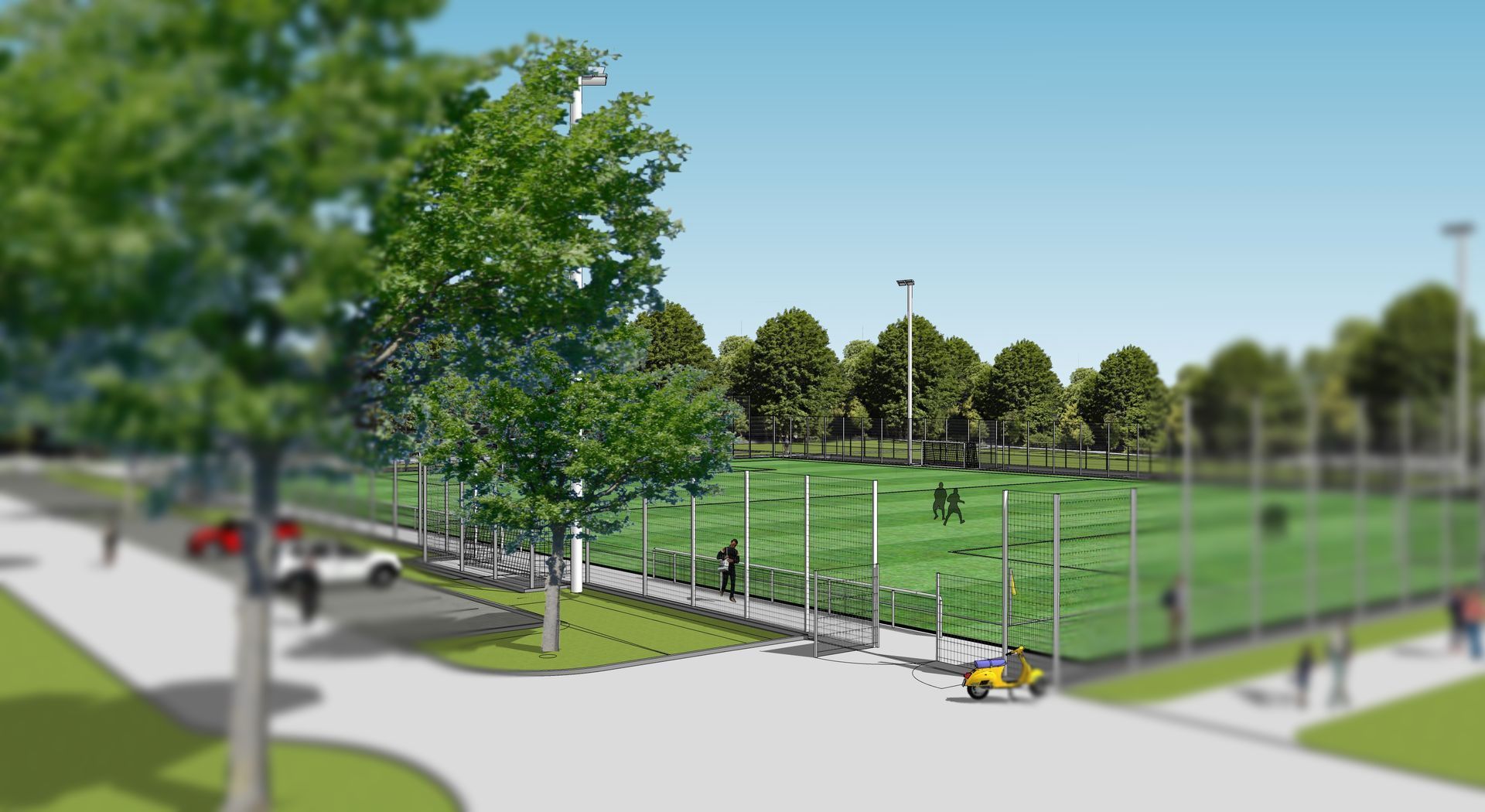 :: 2023.12 :: Baubeginn Sportanlage Sankt-Franziskus-Straße in Düsseldorf :: 2023.12 :: Baubeginn Sportanlage Sankt-Franziskus-Straße in Düsseldorf