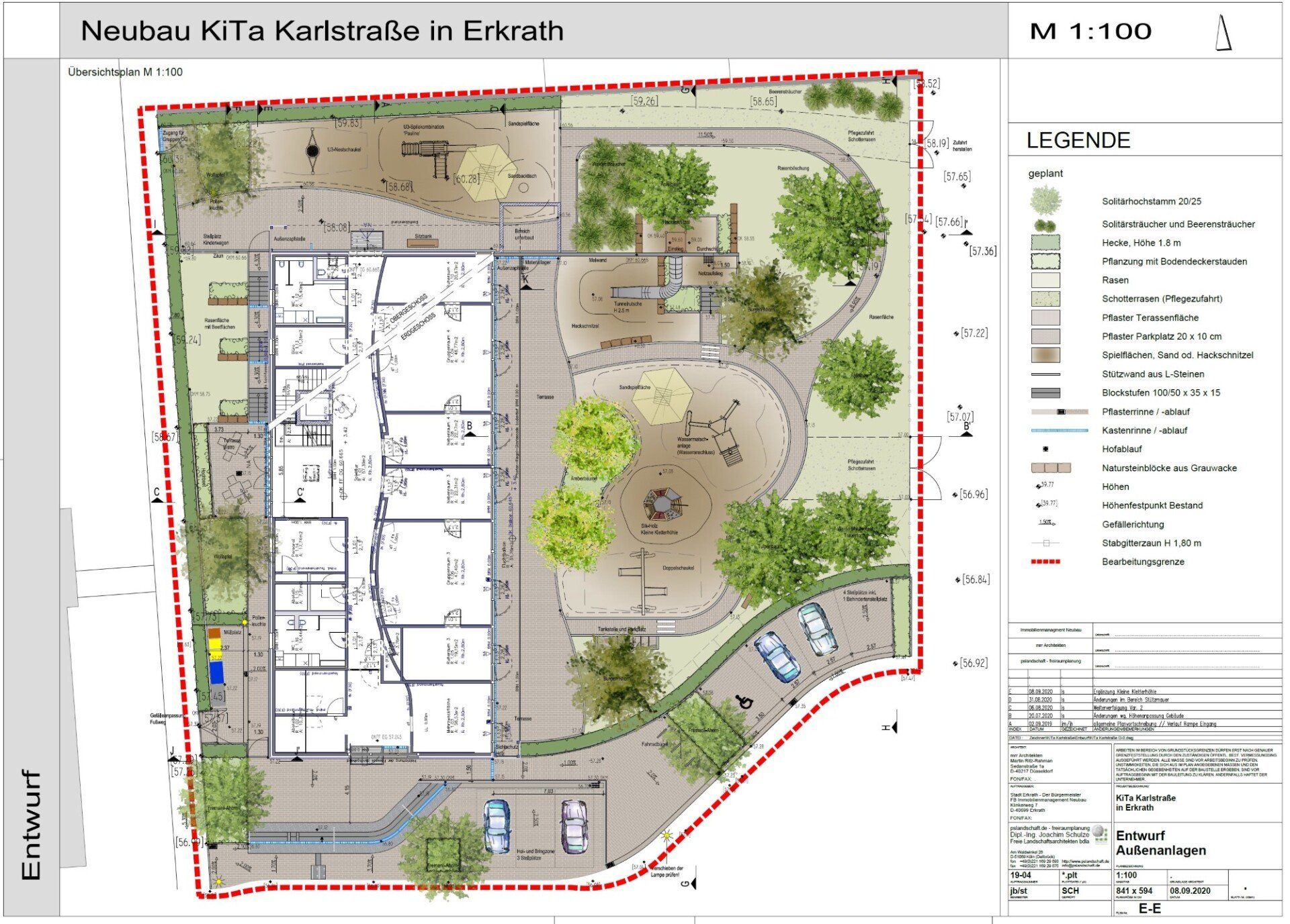 :: 2021.06 :: Baubeginn KiTa Karlstraße in Erkrath :: 2021.06 :: Baubeginn KiTa Karlstraße in Erkrath
