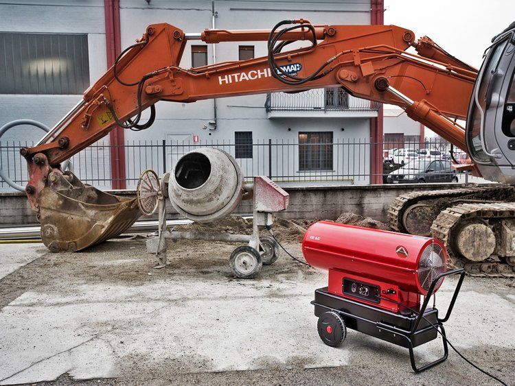 chauffage chantier