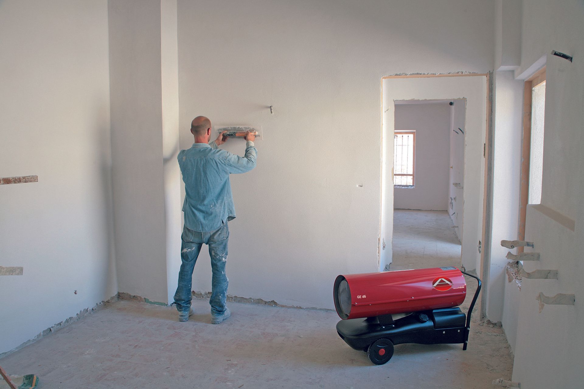 chauffage pour chantier