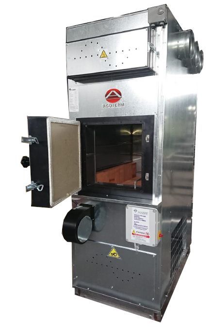 Générateur d'air chaud à bois