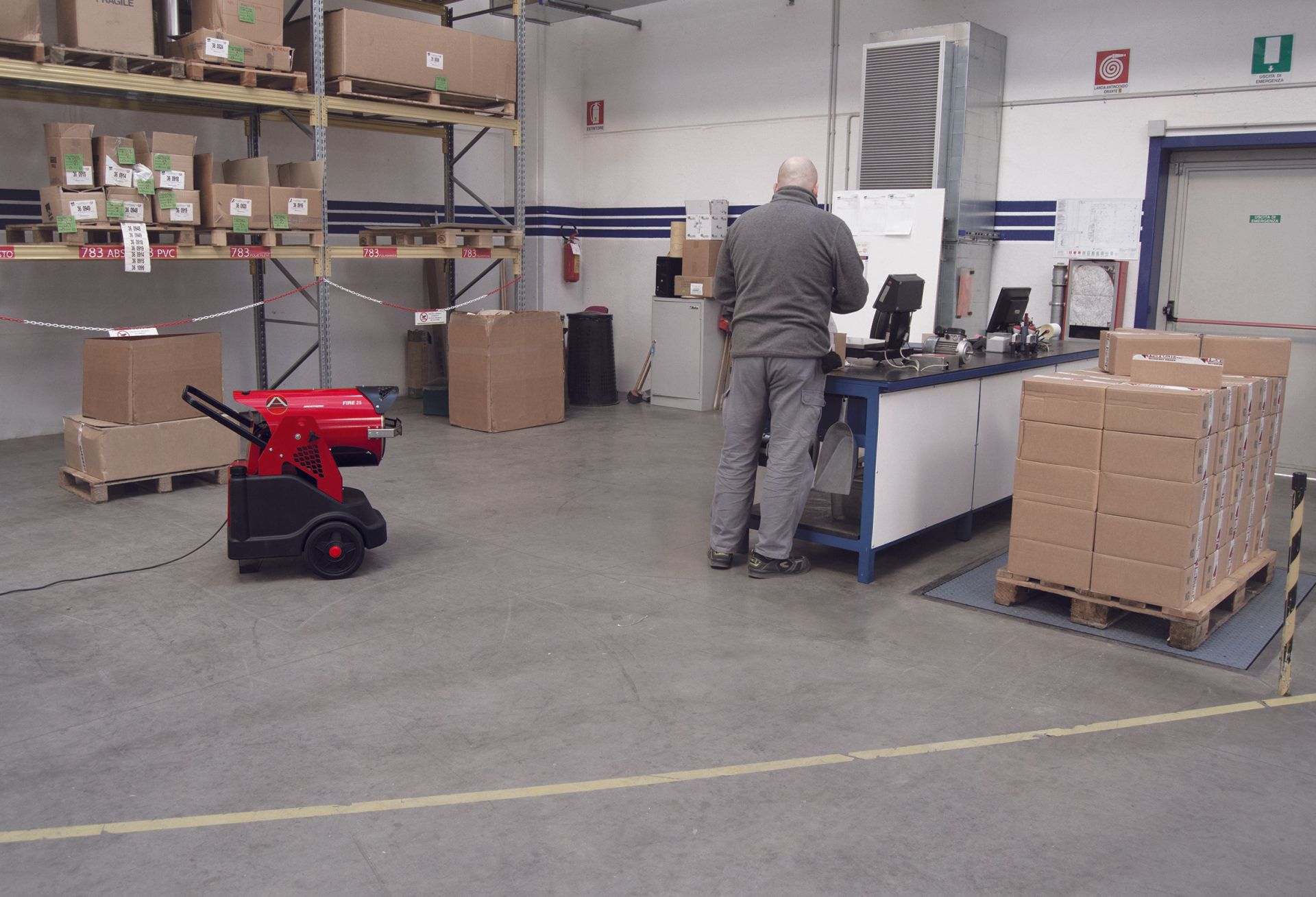 chauffage pour atelier fioul