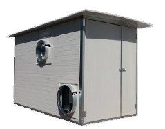 générateur d'air chaud extérieur à pellets