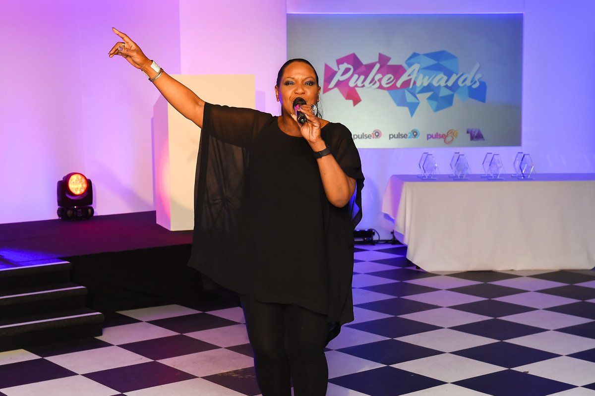 Singer Angie Brown performs at The Pulse Awards event at Casa Brighouse.