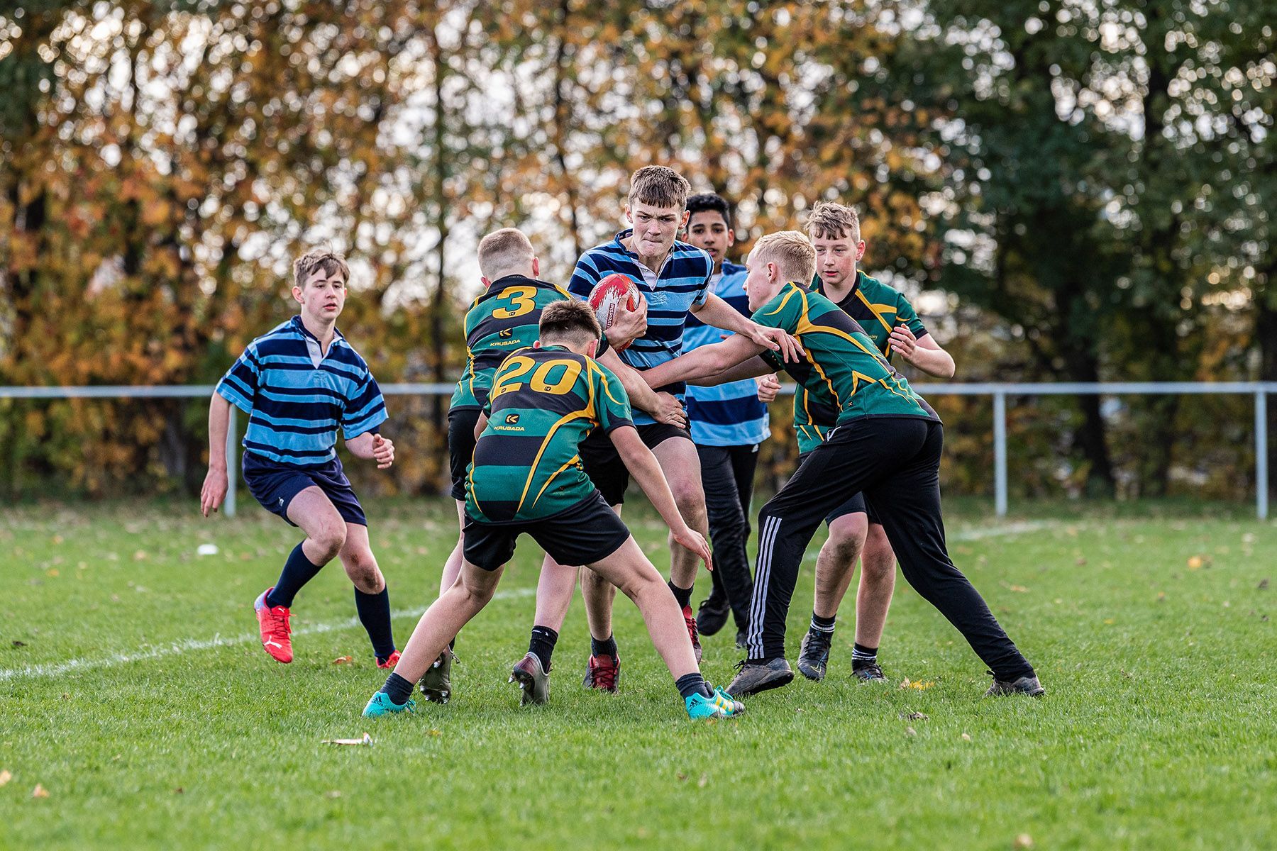 School boys Rugby game