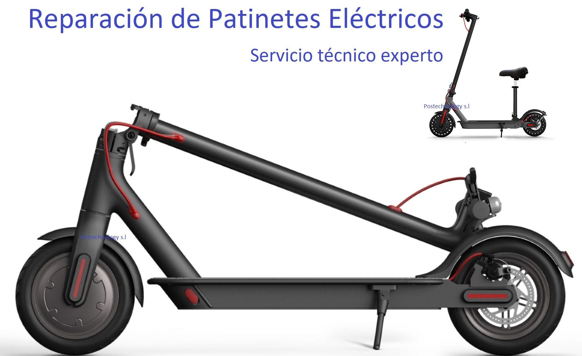 patinete eléctrico reparación