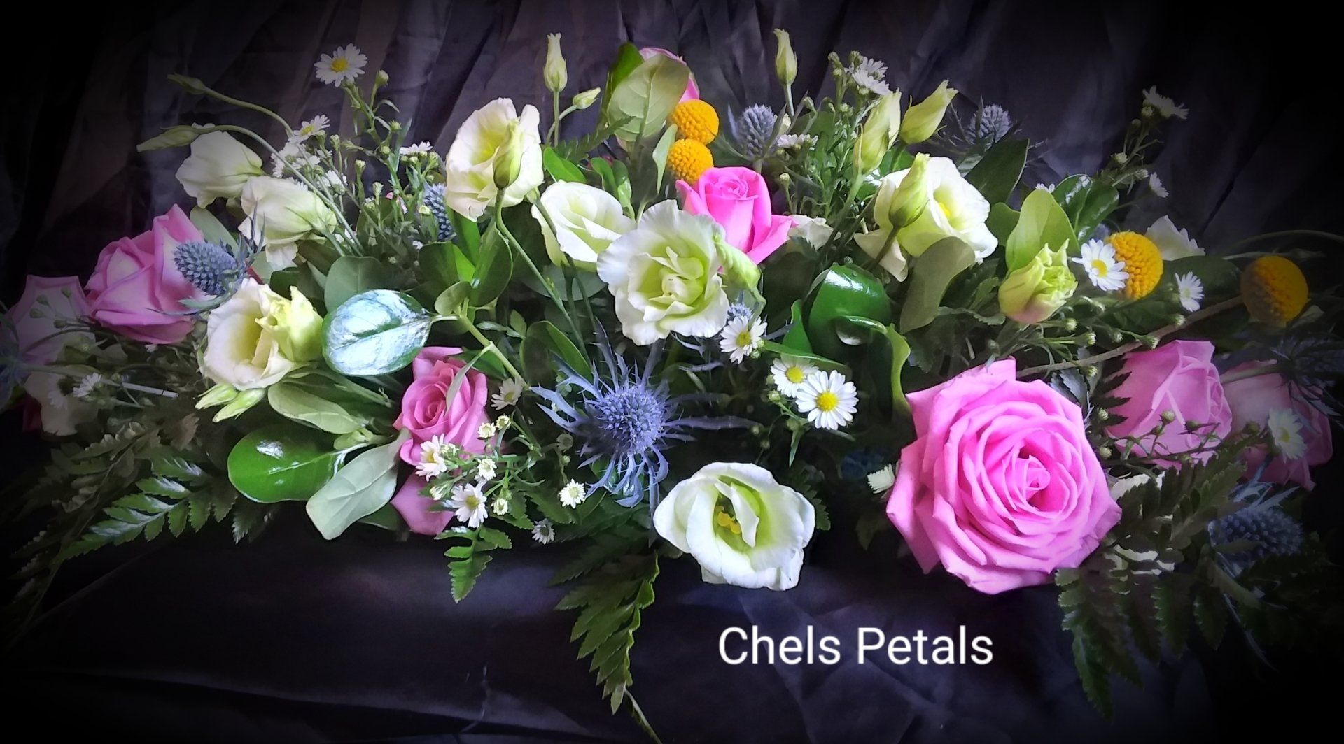 Romantic fairy tale Top Table Wedding Flowers; Bridal Bouquet; Wedding flowers; florist Cardiff; florist south wales