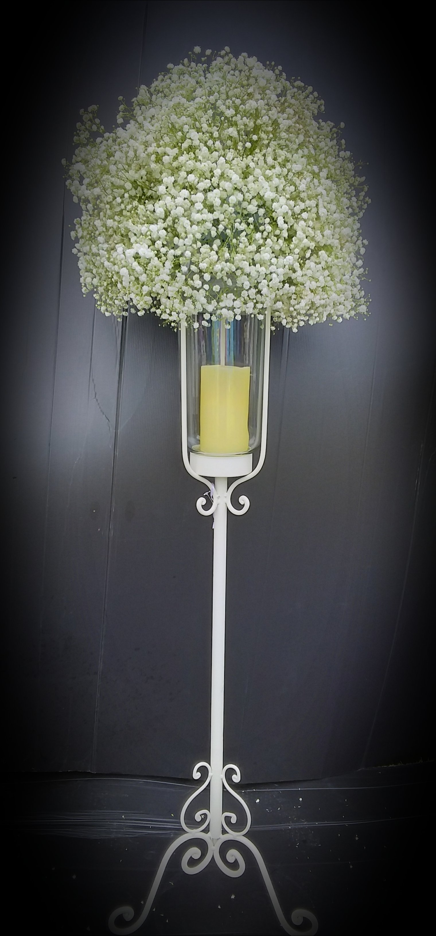 wedding flowers church aisle decoration Cardiff florist south wales