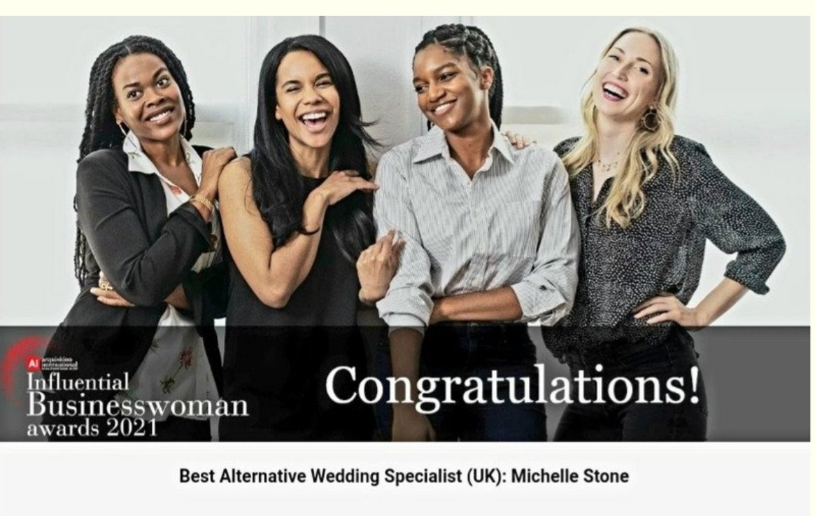 Award, Alternative Wedding Florist, South Wales, UK