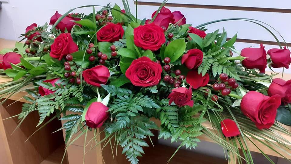 Coffin Spray of red roses+Tribute+Funeral Flowers+Cardiff.; ; florist near me; Florist Cardiff; Sympathy Flowers and Funeral Flower Arrangements Cardiff Wales; funeral flowers letters Cardiff Wales; funeral flowers mum; funeral flowers arrangements; message for a funeral flowers; funeral flowers brother; funeral flowers etiquette; funeral flowers for coffin; funeral flowers for mum; funeral flowers for nan; Funeral flowers near me: Funeral flowers near Taffs Well; Funeral Flowers near Radyr; Funeral flowers near Whitchurch; Funeral flowers near Tongwynlais; Funeral flowers near Lisvane; Funeral flowers near Gwaelod-y-garth; Funeral flowers near Rhiwbina; Funeral flowers near Pentyrch; Funeral flowers near Danescourt; Funeral flowers near Llandaff North; Funeral flowers near Gabalfa: Funeral flowers near Llandaff; Funeral flowers near Heath