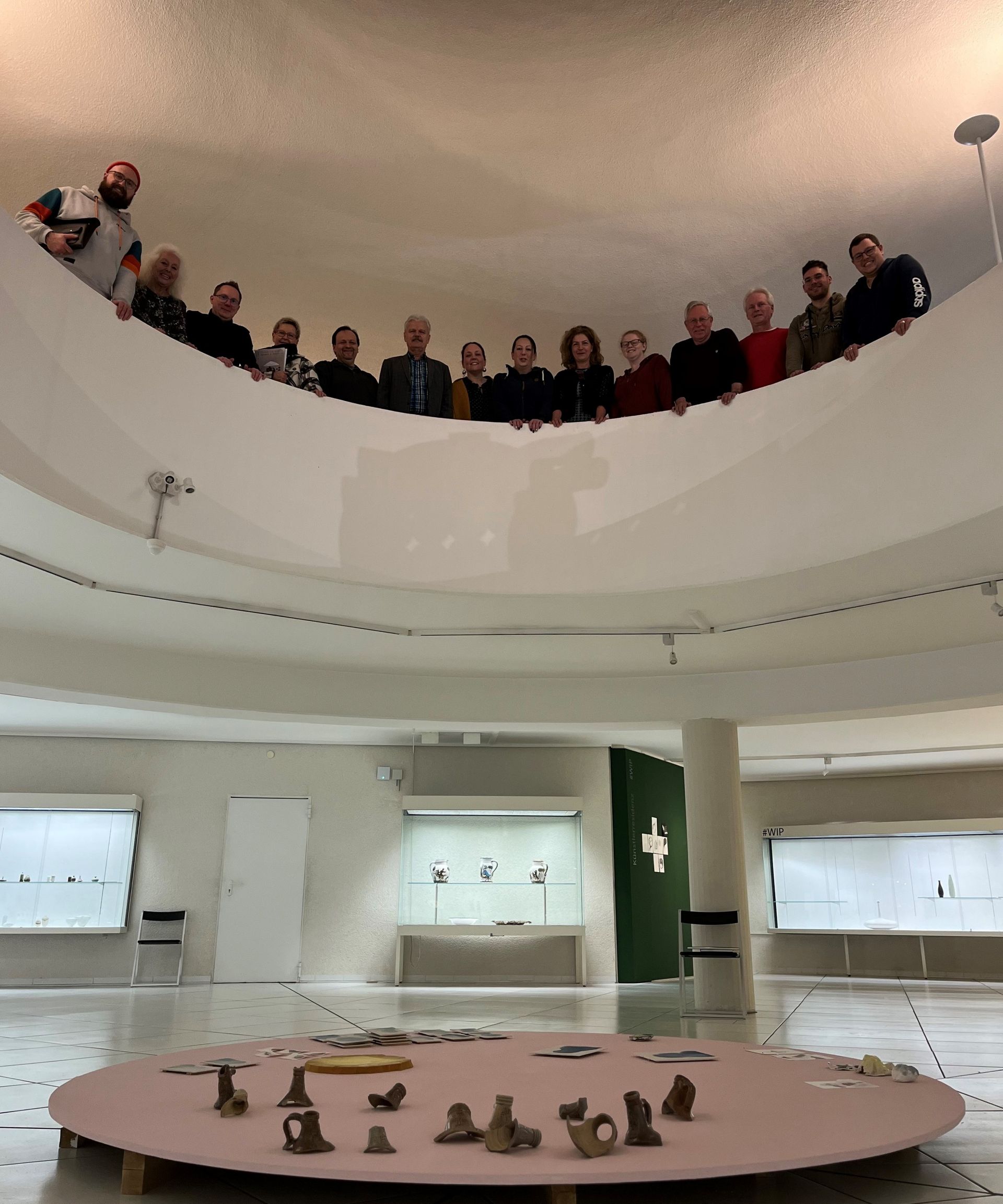 Gruppenfoto der Perspektive im Keramion