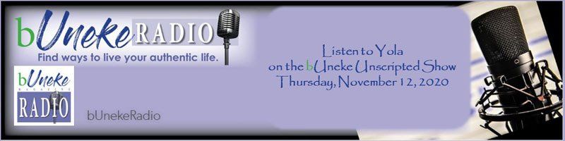 Yola on the November 12, 2020 bUneke UnScripted Show Yola on the November 12, 2020 bUneke UnScripted Show