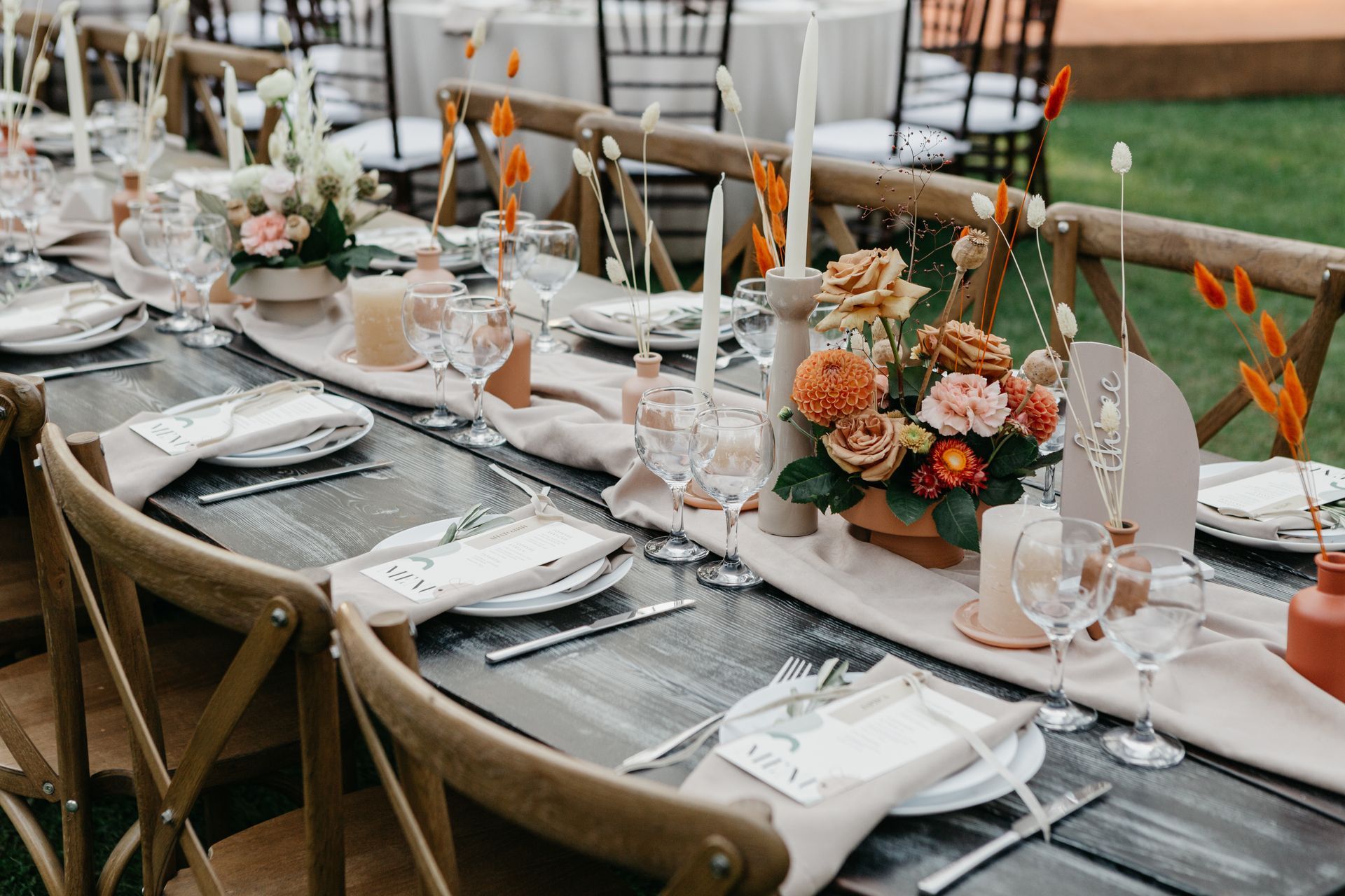 a table setting