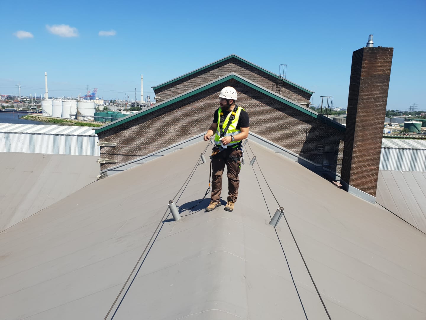 Anschlagpunkt DIN EN 795 Typ C PSA-Check Poelmann