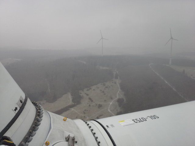 Industrial climber wind turbines wind turbine rotor blade