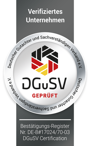 Verifiziertes Prüfunternehmen PSA Check Poelmann für Prüfungen von Sekuranten (Absturzsicherungen) & Steigleiteranlagen Verifiziertes Prüfunternehmen PSA Check Poelmann für Sekuranten & Steigleiteranlagen