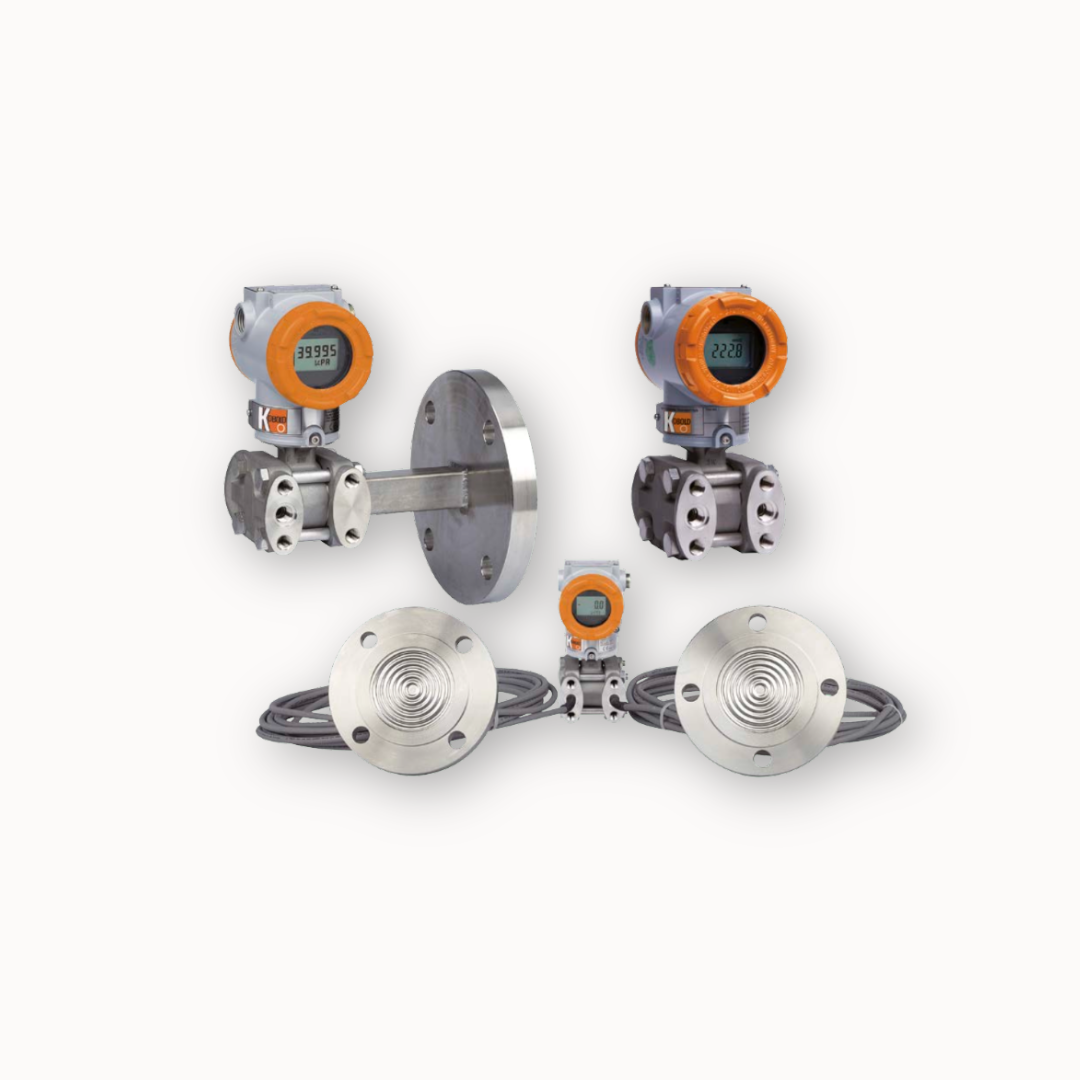 Sistema de medición diferencial con separadores de membrana para procesos corrosivos o alta temperatura.