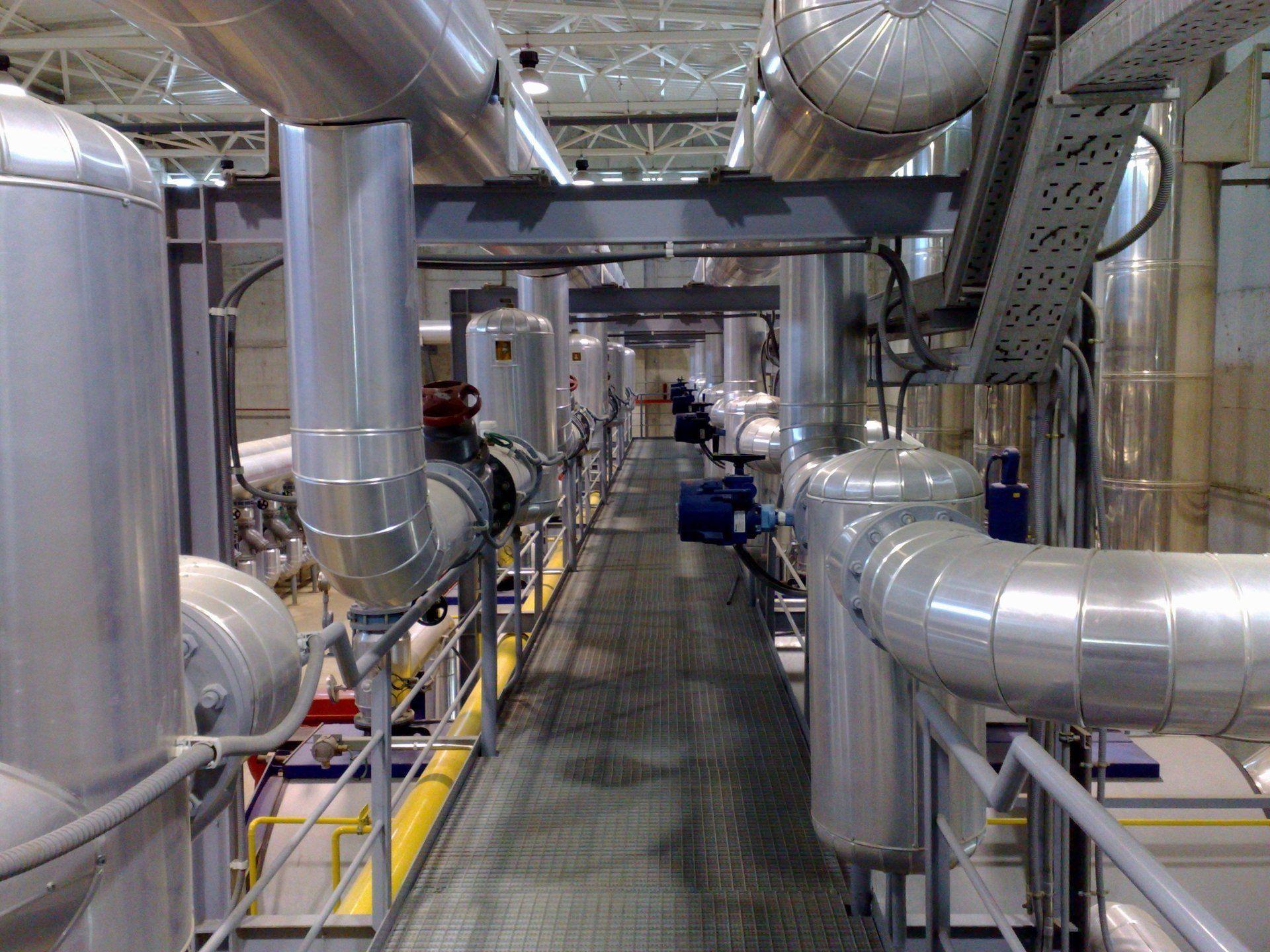 Planta de producción con control de variables