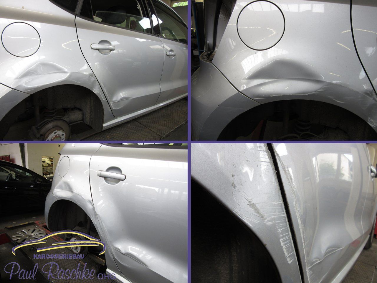 Dokumentation Instandsetzung Seitenwand VW Polo