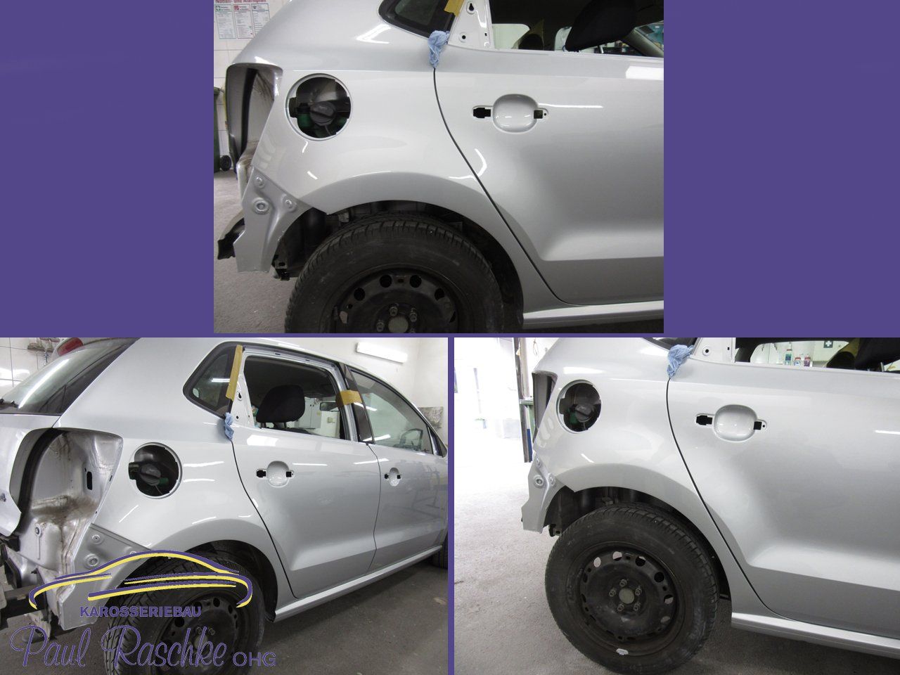 Dokumentation Instandsetzung Seitenwand VW Polo