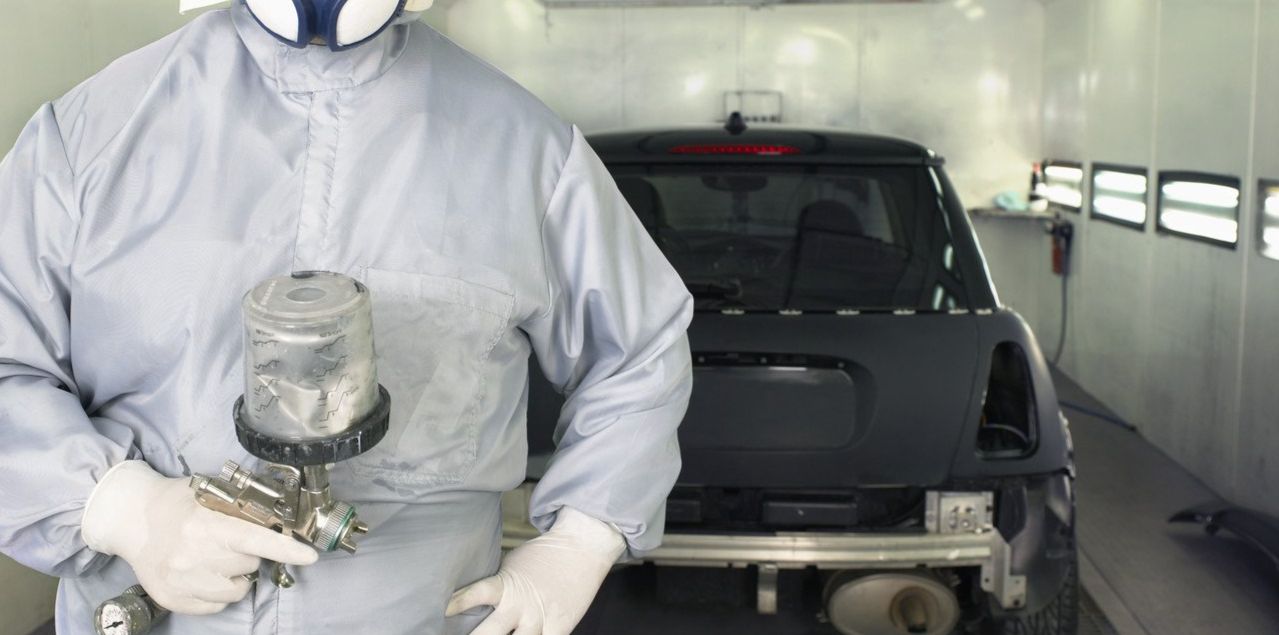 Symbolbild Lackiererei