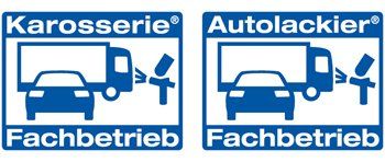 Autolackier und Karosseriebetrieb Innungssymbole