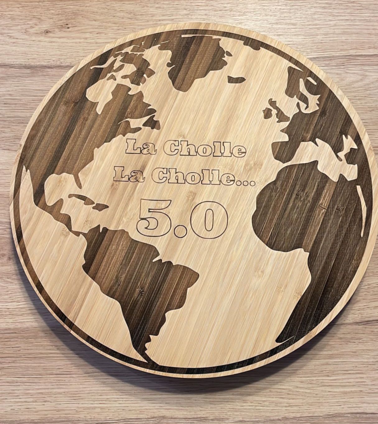 Planète gravée