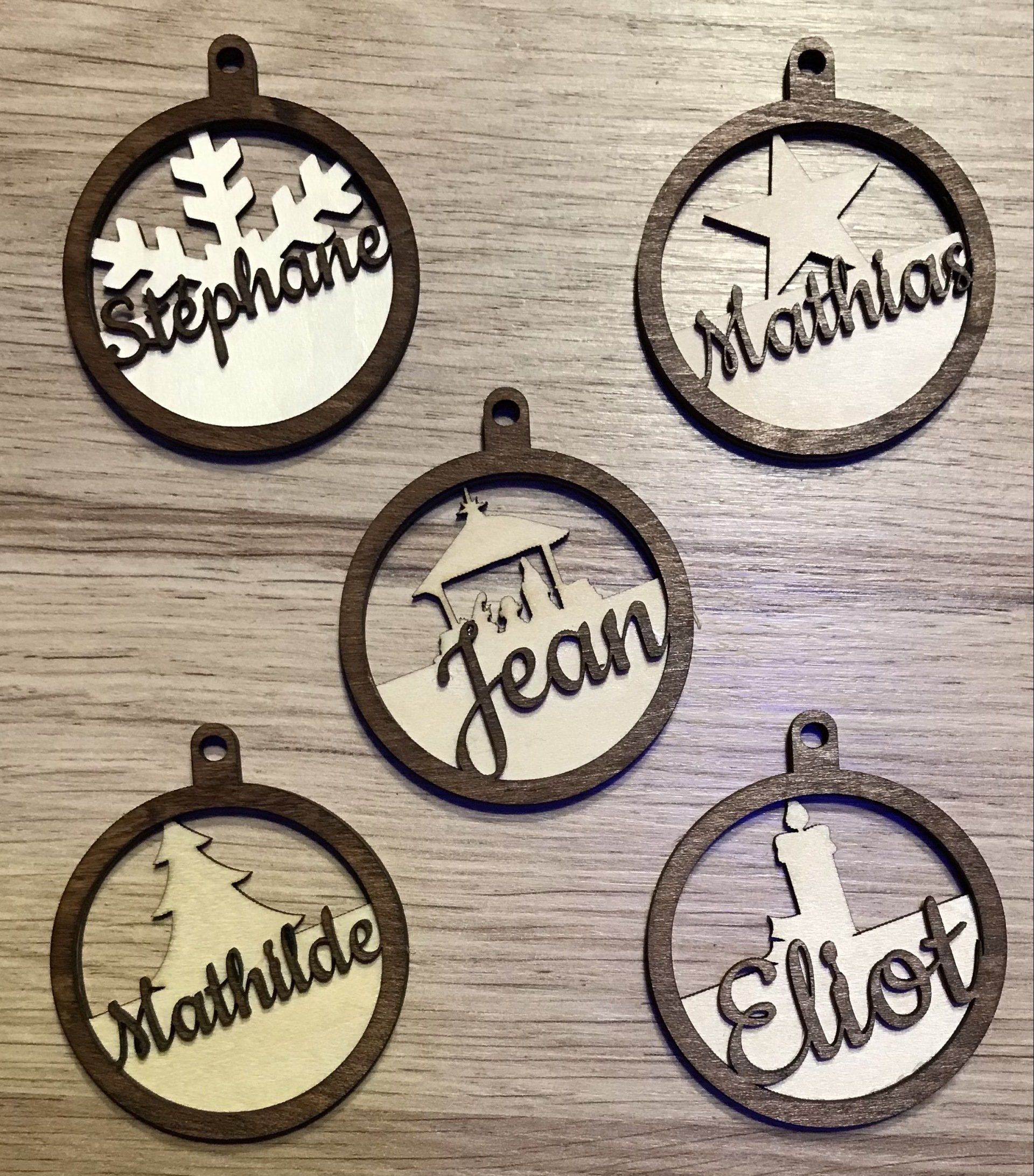 Décoration en bois