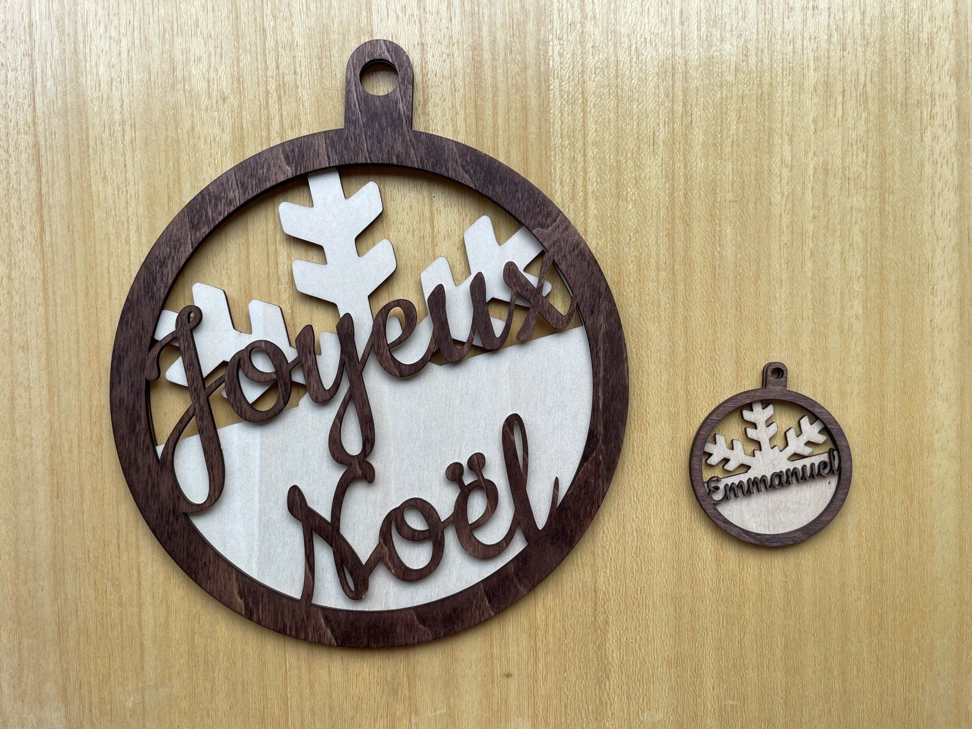 Décoration en bois