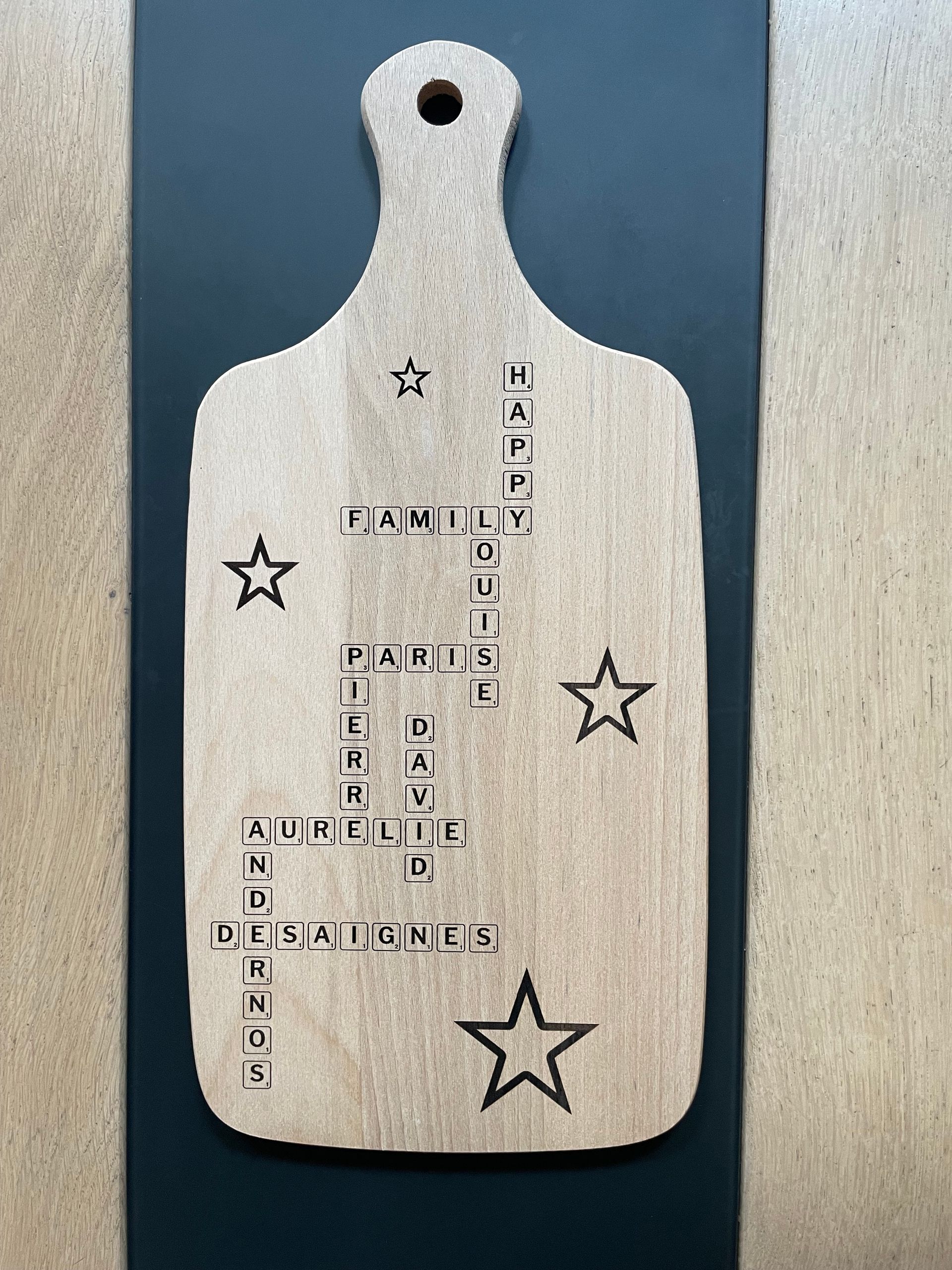 Planche à découper en bois