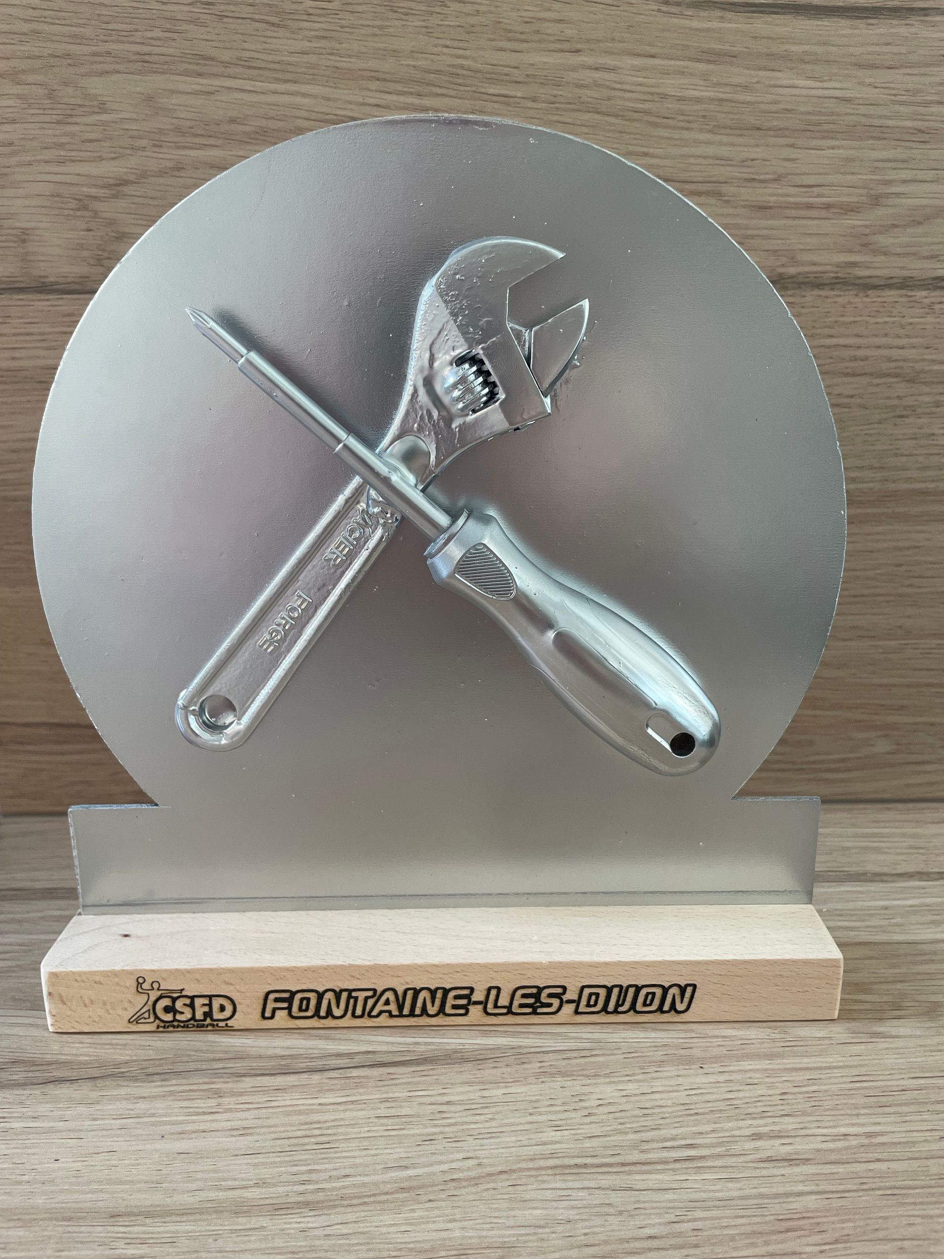 Trophée en bois