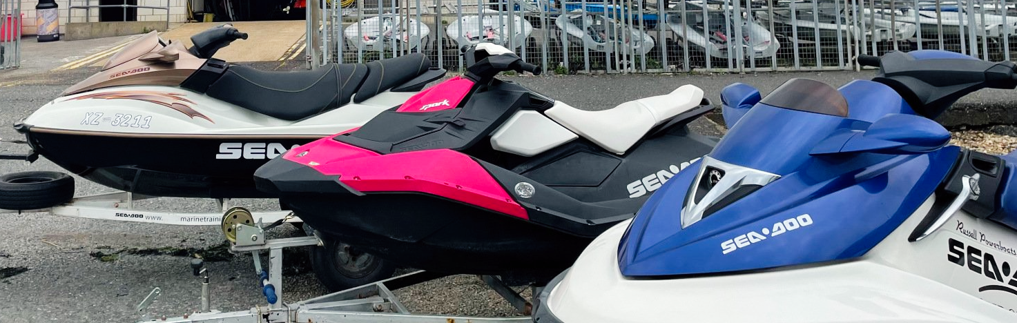 jet ski, RYA, course, Southampton, Solent, personal water craft, instructor, boat training