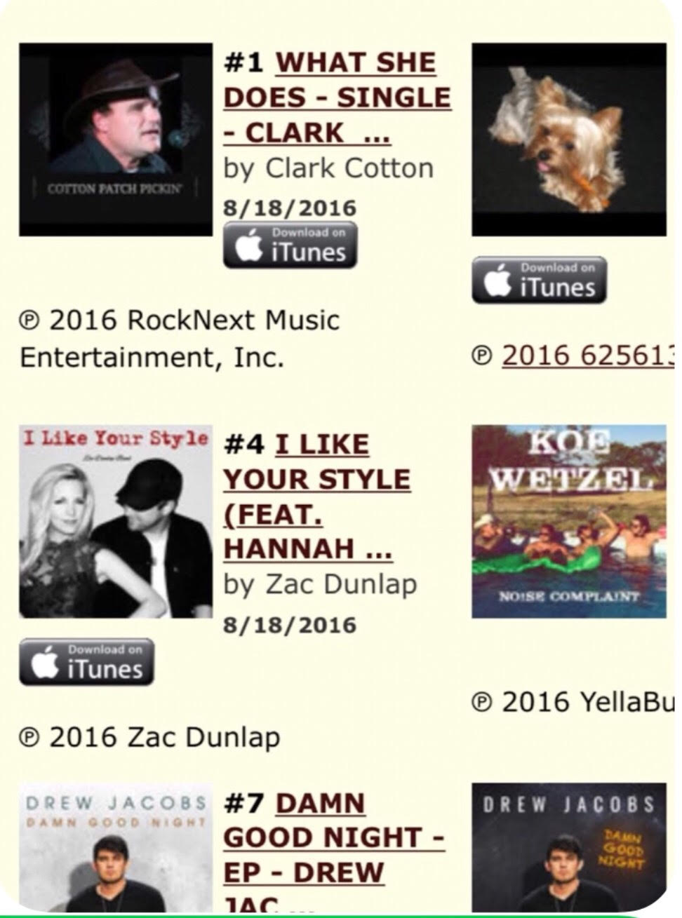 Click here to add Clark Cotton