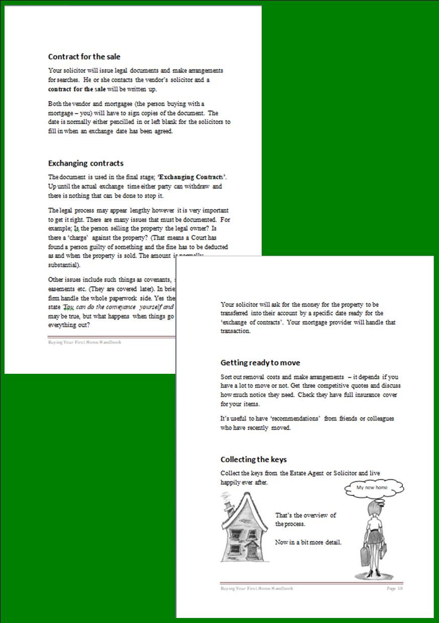 Buying Your First Home Handbook sample page 1