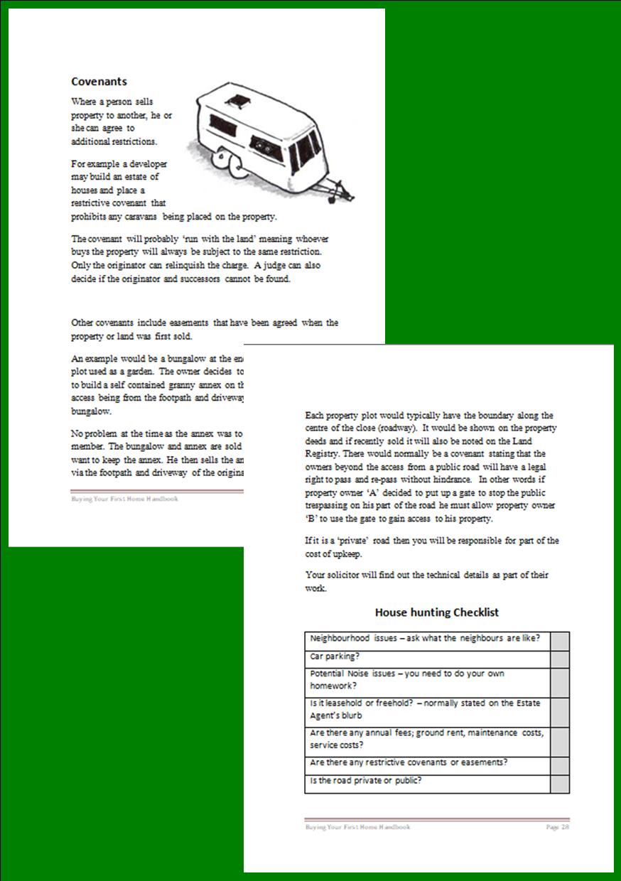 Buying Your First Home Handbook sample page 2