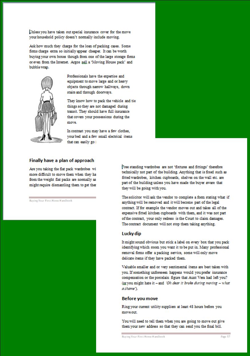 Buying Your First Home Handbook sample page 3