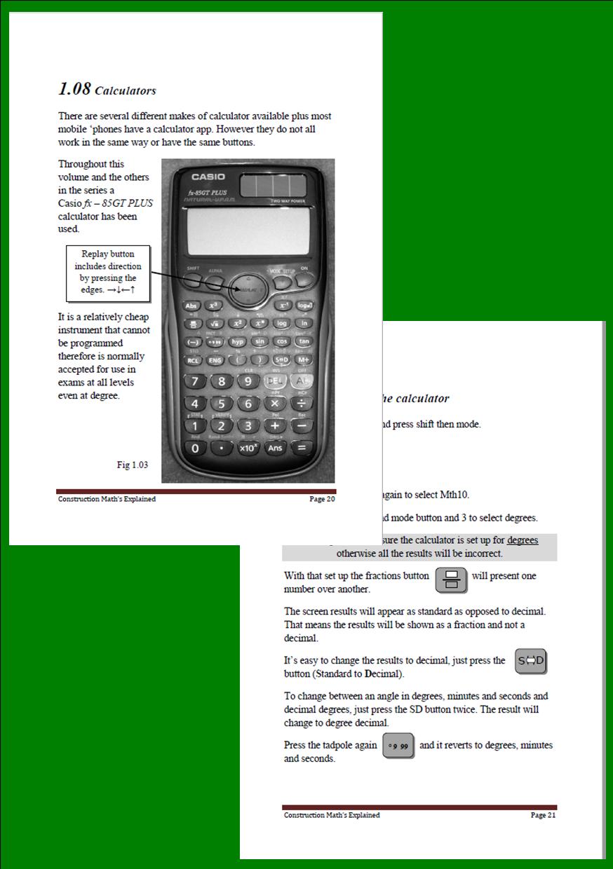 Construction Math's Explained sample page 1