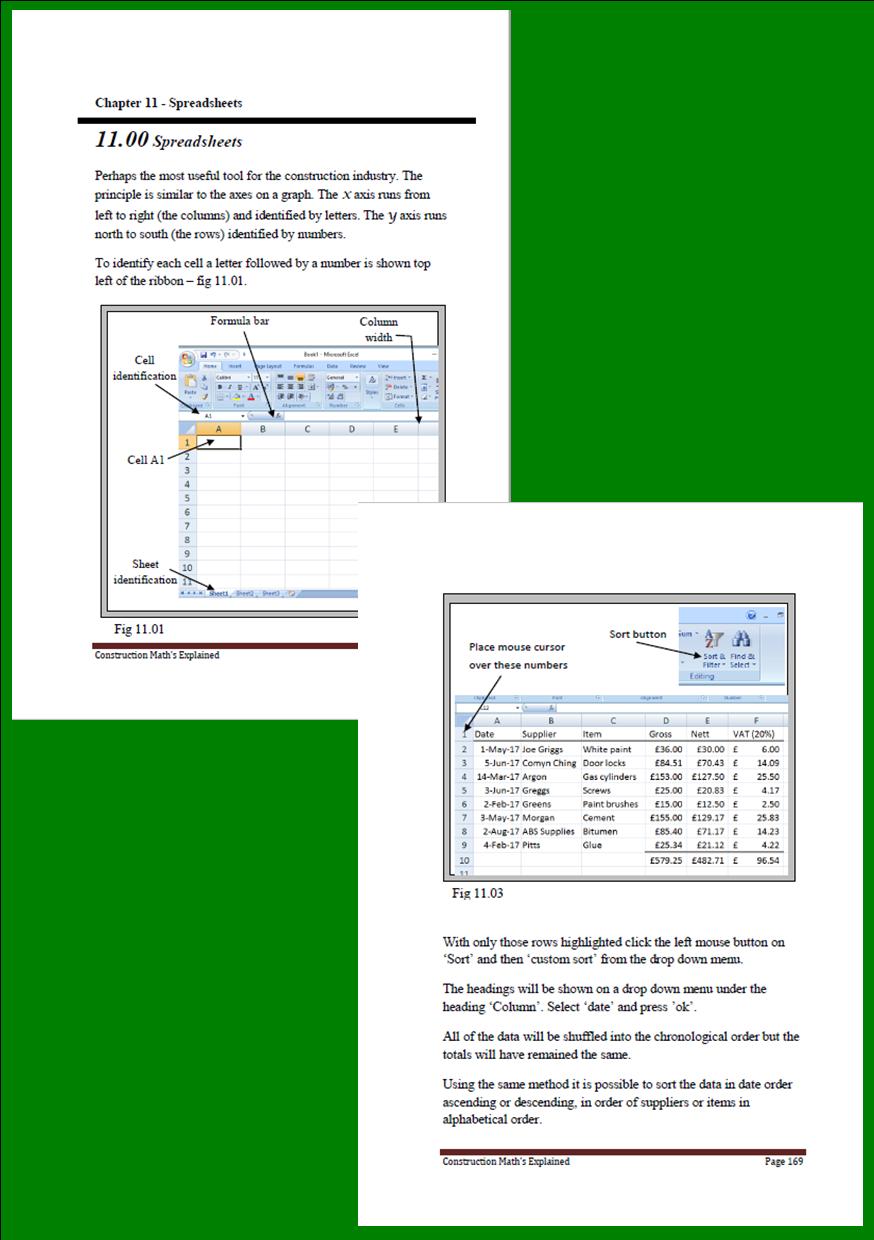 Construction Math's Explained sample page 10