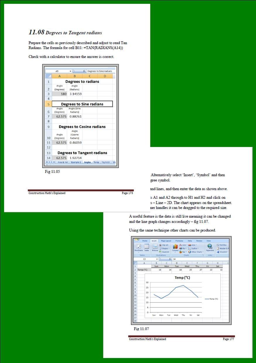 Construction Math's Explained sample page 11