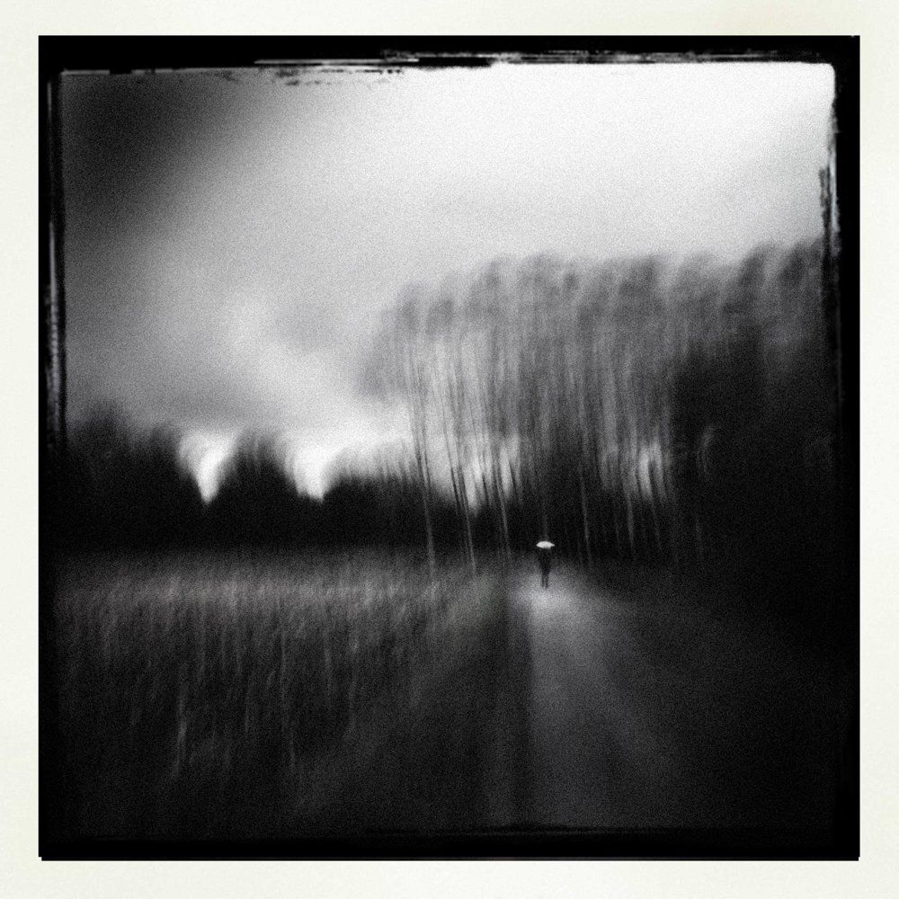 Brave new world : série de vues urbaines prises à travers des vitre de bus traversant la ville, poteaux, antennes, fils électriques, pylônes, lampadaires, animés par la métamorphose optique